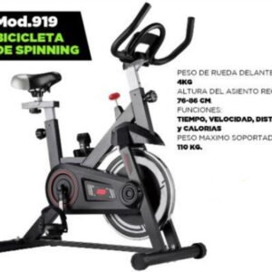 BICICLETA FIJA SPINNING LATAPY JFT612