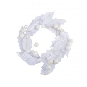 ROSCA MUERD C/FRUTOS 30CM BLCO