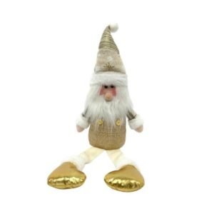 PAPA NOEL PIERNAS COLG TRAJE RAY DOR/BCO