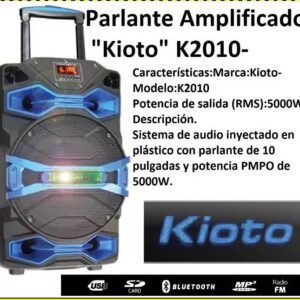 PARLANTE AMPLIFICADOR KIOTO K2010
