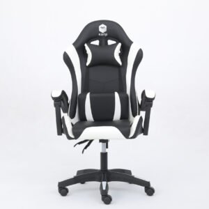 SILLA GAMER KANJI KJ395TBW NEGRA/BLANCA
