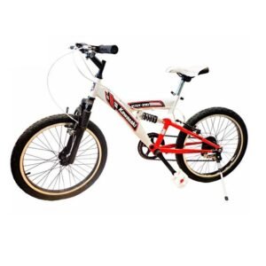 BICICLETA R20 KAWASAKI MTB DOBLE SUSPEN