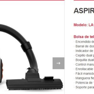 ASPIRADORA LILIANA CLIMPY 1600W