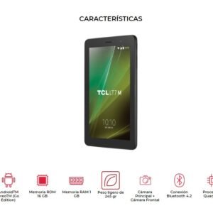 TABLET TCL LT7 PRIME BLACK 16GB