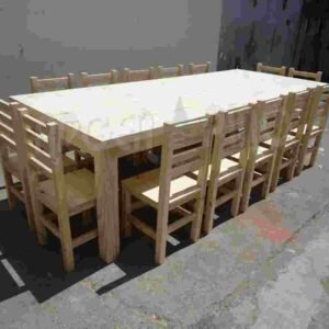 MESA PINO MOYANO 270X100 PATA 5X5 LISA