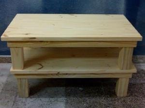 MESA RATONA PINO MOYANO 100X100