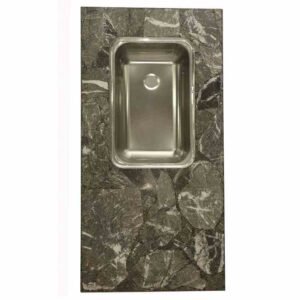 MESADA ONIX GRIS 120 BACHA SIMPLE