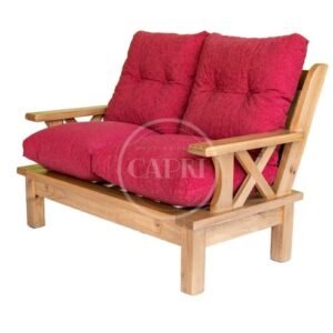 SILLON PINO EN X 2CPOS SIN ALMOHADON