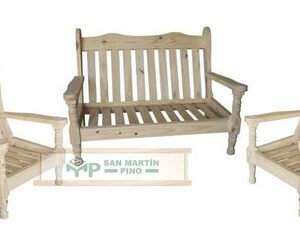 JUEGO LIVING PINO 2CP TORN SIN ALMOHADO