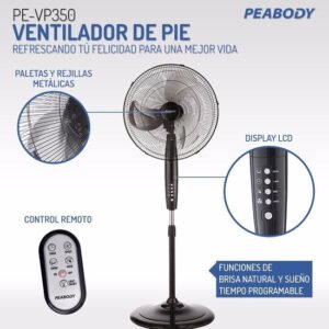 VENTILADOR PEABODY DE PIE DIGIT PEPV300