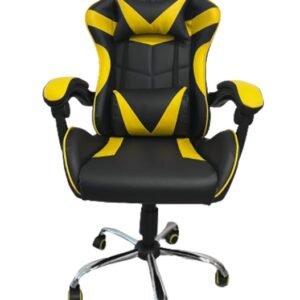 SILLA GAMER DELOS NEGRA Y AMARILLA