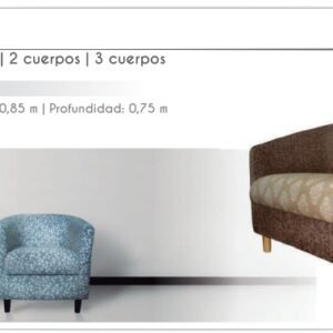 SOFA PERLA 2CPOS