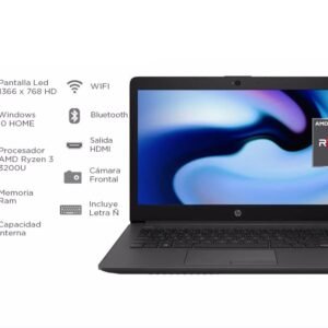 NOTEBOOK HP AMD R33200U 255G7 15 8GB 1T