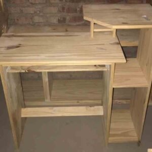 MESA PC PINO RJM C/RUEDAS 100 EST IMPRE
