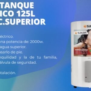 TERMOTANQUE SAIAR 125LTS PIE ELECTRICO