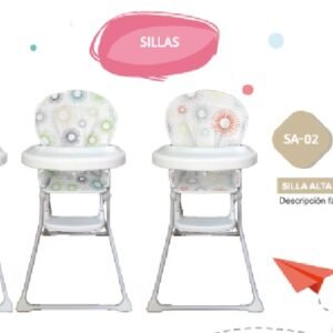 SILLA DE COMER BYS SA02 AZUL