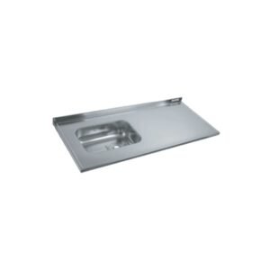 MESADA ACERO SALERNO 120X60