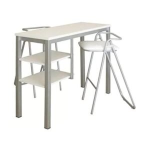 BANQUETA PLEGABLE DESAYUNADORA GRIS BLC