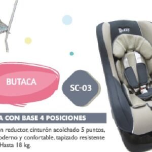 BUTACA BYS SC03N