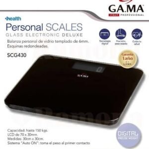 BALANZA GAMA VIDRIO NEGRO SCG430