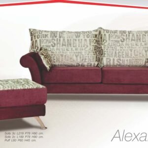 SOFA ALEXANDER 2CPOS TR LIVING