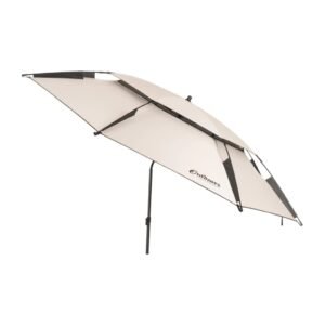 SOMBRILLA 260 BLACKOUT C/RESORTE BLANCO