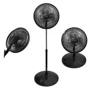 VENTILADOR WHITEBLACK 3EN1 18 MET NEGRO