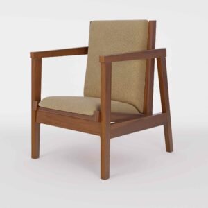 SILLON LIVING ESCANDINAVO 1CPO CASTAÑO