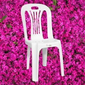SILLA PVC MALI BLANCA