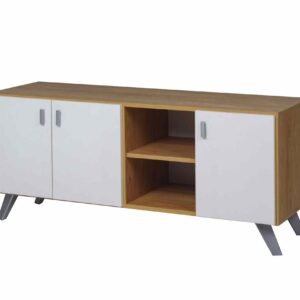 MESA LIVING 3P 120 MESINA HICKORY BLANCO