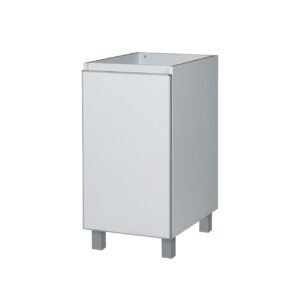 BAJO MESADA POTENZA 040 1P BLCO ALUM