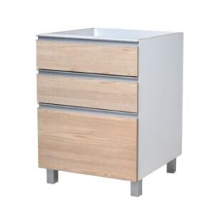 BAJO MESADA POTENZA 060 3CAJ CHAMPAGNE