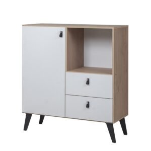 BIBLIOTECA 1E 1P 2C LEGGERO RK NAT/BCO T