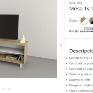 MESA TV TABLES 130 1PTA COMB