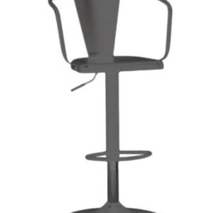 BANQUETA TOLIX REGULABLE CON RESPALDO GR