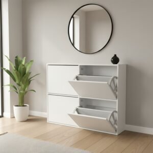 ZAPATERO TABLES 1.16M 24 PARES BLANCO