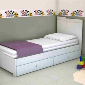 ACCESORIO CAMA 1 PLAZA LAURINA BLANCO
