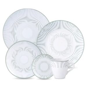 SET VAJILLA TRAMONTINA LINEARE GRIZ 20 P