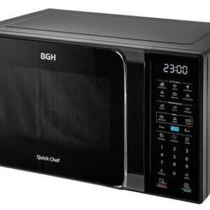 MICROONDAS BGH Q CHEF 23L NEGRO GRILL DI
