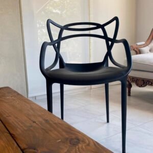 SILLA PVC ALLEGRA GRIS
