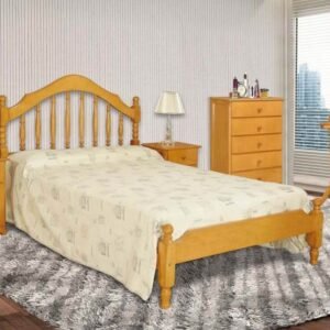 CAMA LOURDES 2PL LEGNO MASSELLO ROBLE