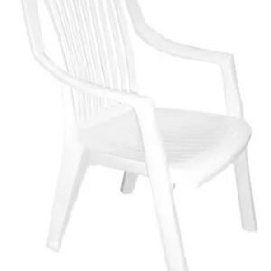 SILLA PVC ROYAL CON APOYABRAZOS