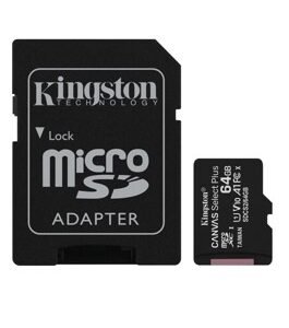 MEMORIA MICRO KINGSTON SD C/ADPT 64GB
