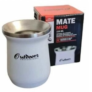 MATE MUG OUTDOORS PROFESIONAL BLANCO