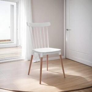 SILLA PVC WINDSOR BLANCA